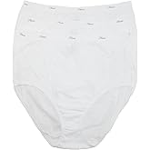 Hanes womens Brief Panties Pack, Classic Cotton Brief Underwear (Retired Options, Colors May Vary)