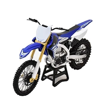 New Ray, Scale 1:18 Die-Cast Yamaha YZ-450F Motorcycle (Blue)