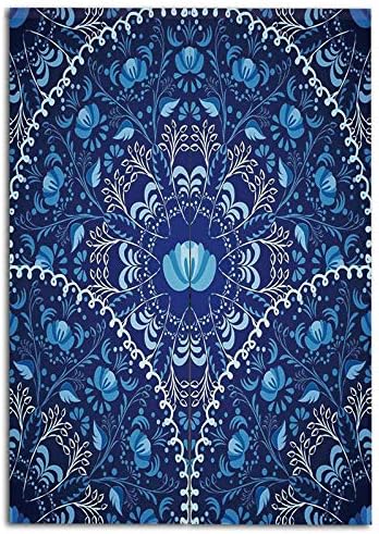 Amazon のれん 暖簾 植物 ユーカリ 室内インテリア おしゃれ 幅85cm 丈0cm 半遮光 おしゃれ 天然素材 動物 円形と花柄オリエンタル柄デザインのアートワーク のれん オンライン通販