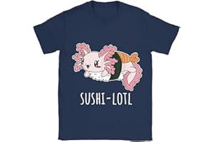 Kawaii Axolotl Cute Japanese Sushi T-Shirt Tank top Sweatshirt Hoodie V-Neck for Men Women Kids