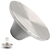 suiwotin Dutch Oven Knob, Silver Lid Knob Replacement, 1pc | for Enameled Ceramic Cast Iron Dutch Oven Pot Lid, Pan Lid Handle