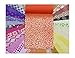 Paperhues Pink-Yellow-Brown Decorative Handmade Scrapbook Papers Collection 8.5x11