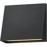 Maxim 52524BK Pathfinder Outdoor Outdoor Wall Mount, 1-Light DC Integrated Base, Black