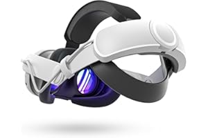 Maecker Battery Headstrap Compatible with Meta Quest 3 Head Strap Battery Pack 6000mAh Comfort for Oculus Quest 3 Head Strap