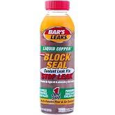 Bar's Leaks 1109 Liquid Copper Block Seal, 18 oz, 1-Pack | Intake and Radiator Stop Leak, One Step, Safe for All Cooling Systems