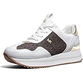 Michael Kors Women's Raina Trainer, Brown, 10