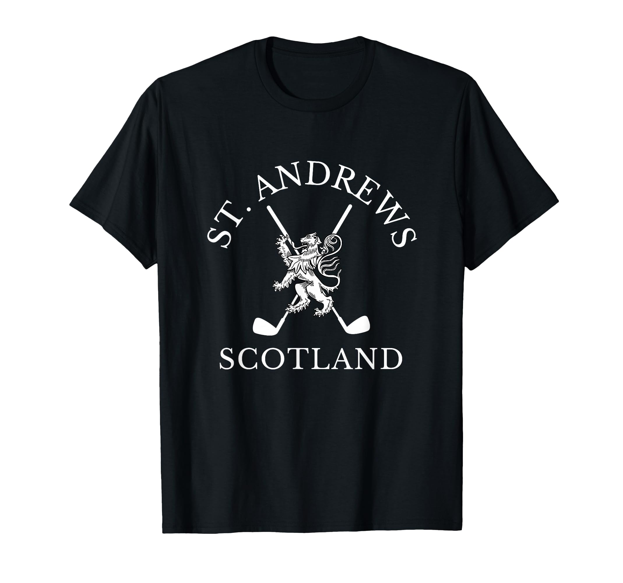 Photo 1 of (MENS XL; ASPHALT GRAY)St. Andrews Scotland Golf Fan T-Shirt