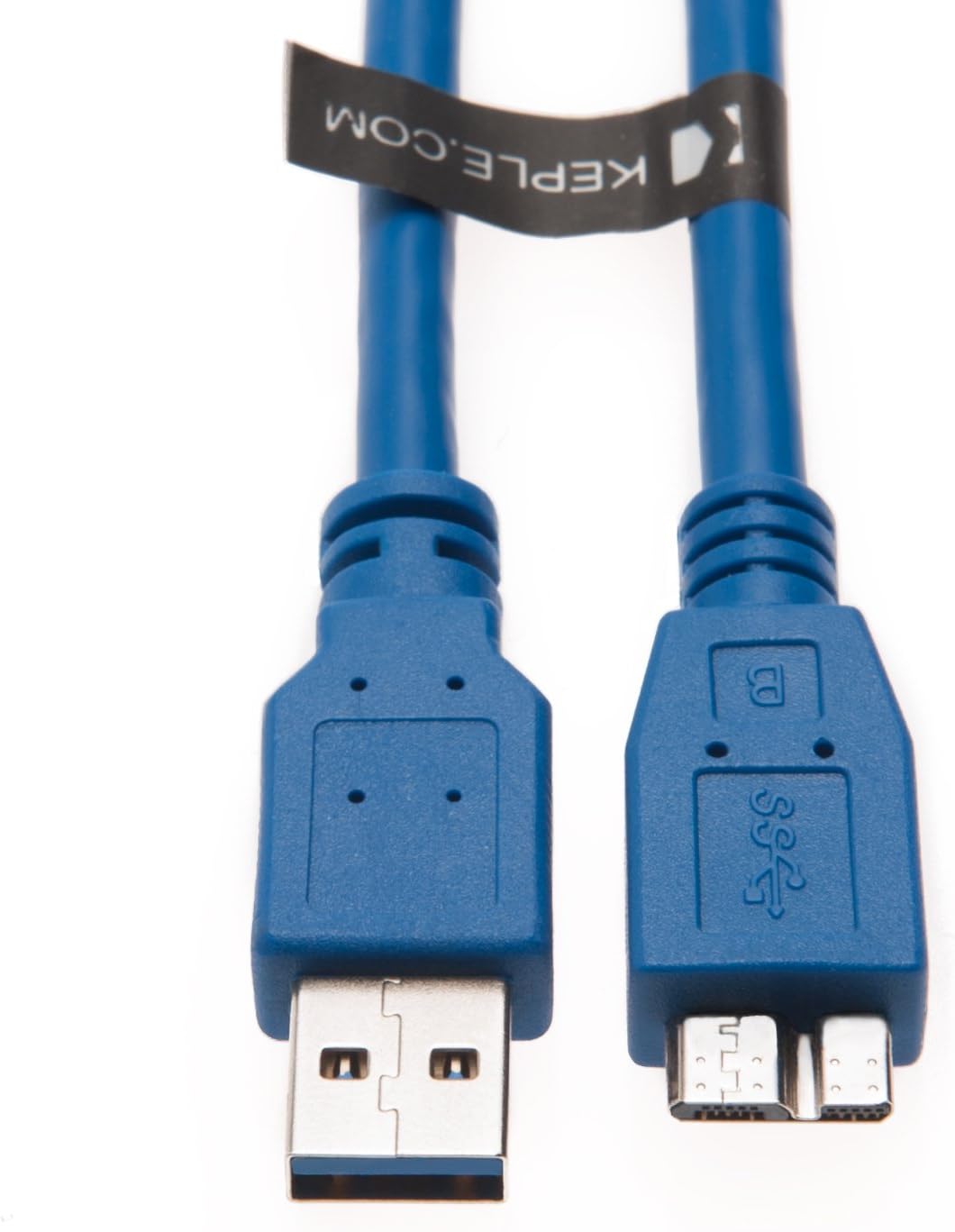 Keple Charging Cable Compatible with Samsung Galaxy Note Pro 12.2 USB3, USB 3.0 Cable, Micro B (0.5m Blue) - Image 3