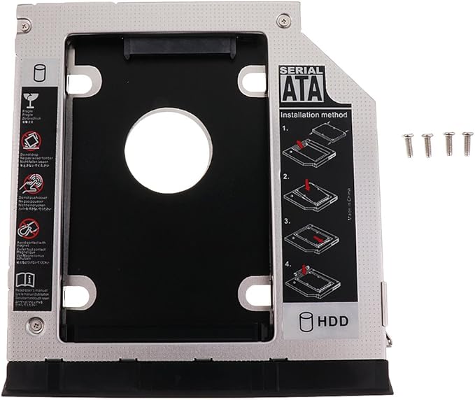 2nd Hard Drive Caddy for E6420 E6520 E6320 E6430 with