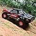 KELIWOW 1/12 Scale RC Truck 2.4GHz 4WD Remote Control Vehicles, Upgrade Version with Brushless Motor 40+MPH Fast Off-road Racing Car RTR (KWC01-Red)