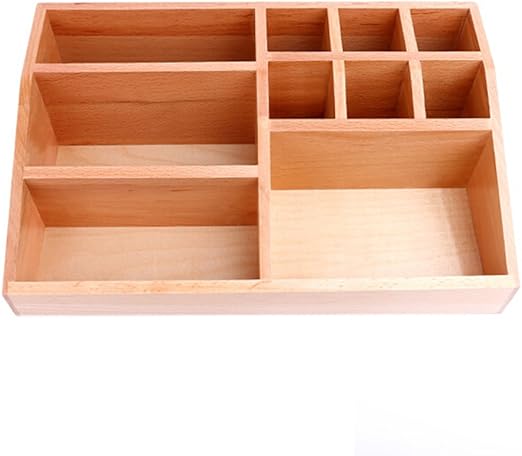 Amazon Com Bop Style Rustic Desktop Wooden Organizer Drawers