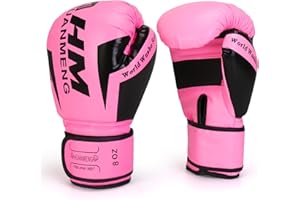 PiscatorZone Boxing Training Gloves Punching Bag Gloves for Women & Adult, Professional Shockproof Gloves for Training Playing Muay Thai, Sparring, Fighting Kickboxing