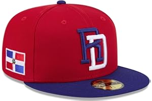 New Era 59FIFTY World Baseball Classic Team Dominican Republic 2026 Fitted Hat - Red/Blue