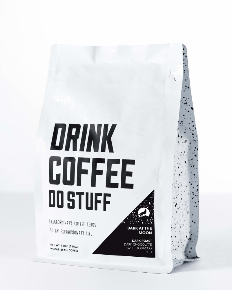 Sponsored Ad - Bark at the Moon, Blend, Whole Bean, Dark Roast, Sweet, Chocolate, Caffeine, Organic, Lake Tahoe Coffee