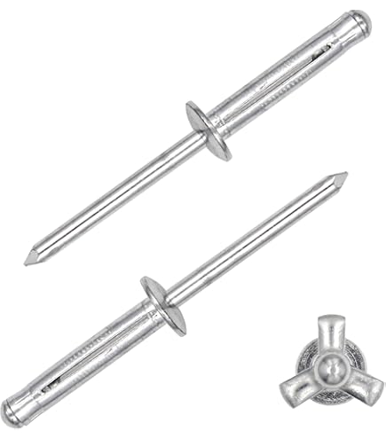 Juego De 100 Remaches Pop De Aluminio - Varios Tamaños