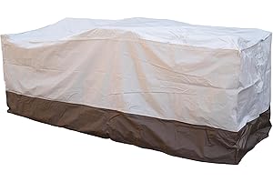 XIZZI Patio Furniture Cover Waterproof Outdoor Sofa and Ottomans Covers,78L x 31W x 29H