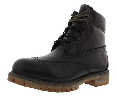 timberland brogue wingtip boots