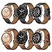 Compatible Samsung Galaxy Watch 42mm/Samsung Gear Sport/Samsung Gear S2 Genuine Leather Watch Bands 20mm Watch Strap Bracelet