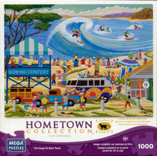 Hometown Collection- Surfing Contest- 1000 Piece Jigsaw Puzzle By Heromin