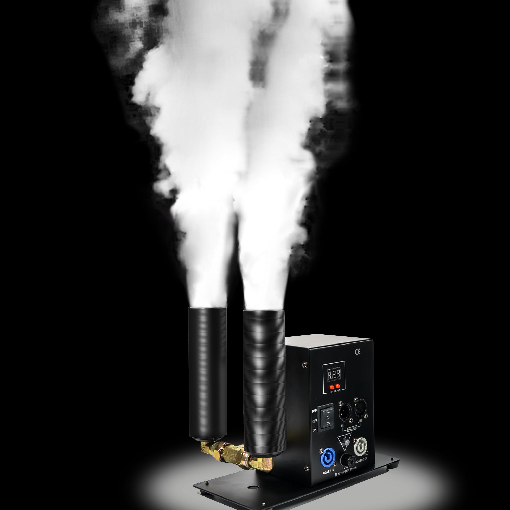 Mua Double-Pipe CO2 Fog Smoke Machine 150w Vertical CO2 Air Column ...
