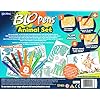 John-Adams-10049-BLO-pens-Activity-Set-Animals-Multi-1-Pack John Adams | BLOPENS® Animals Activity Set: Blow airbrush effects | Arts & crafts | Ages 4+ and | BLOPENS® Fantasy…