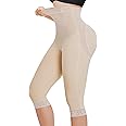 MERYOSZ Shapewear Tummy Control Shorts Body Shaper High Waisted Butt Lifting Panties Thigh Slimmer Capri Girdles