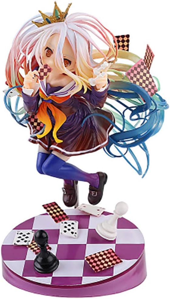 9-20cm Anime Life No Game No Life Shiro Game of Life 1/7 Scale PVC Action Figure Model Painted 2 Generation-20cm-B