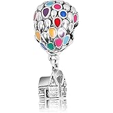 JEWBERY S925 sterling silver Astronaut Flower Little Animal Family Tree Heart Charm DIY beads are suitable for Pandora's charming beads