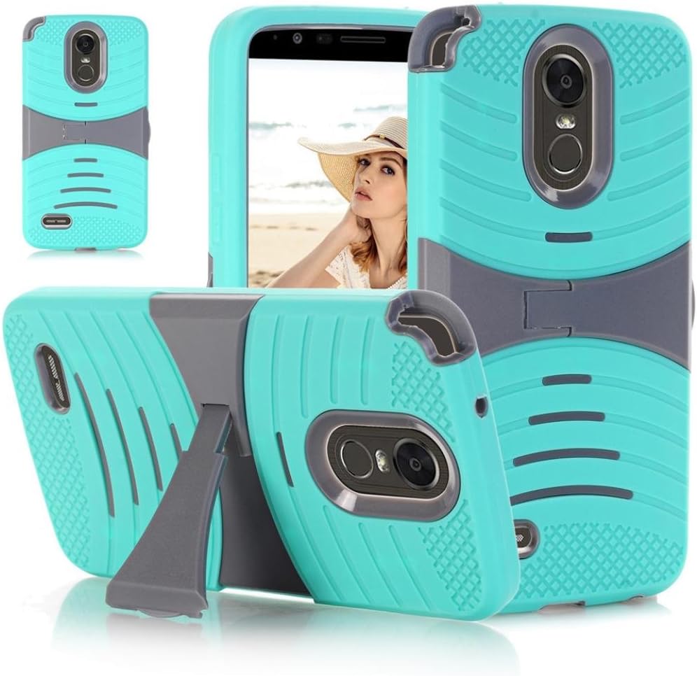 Best Lg Stylo 3 Rubber Impact Armor Case