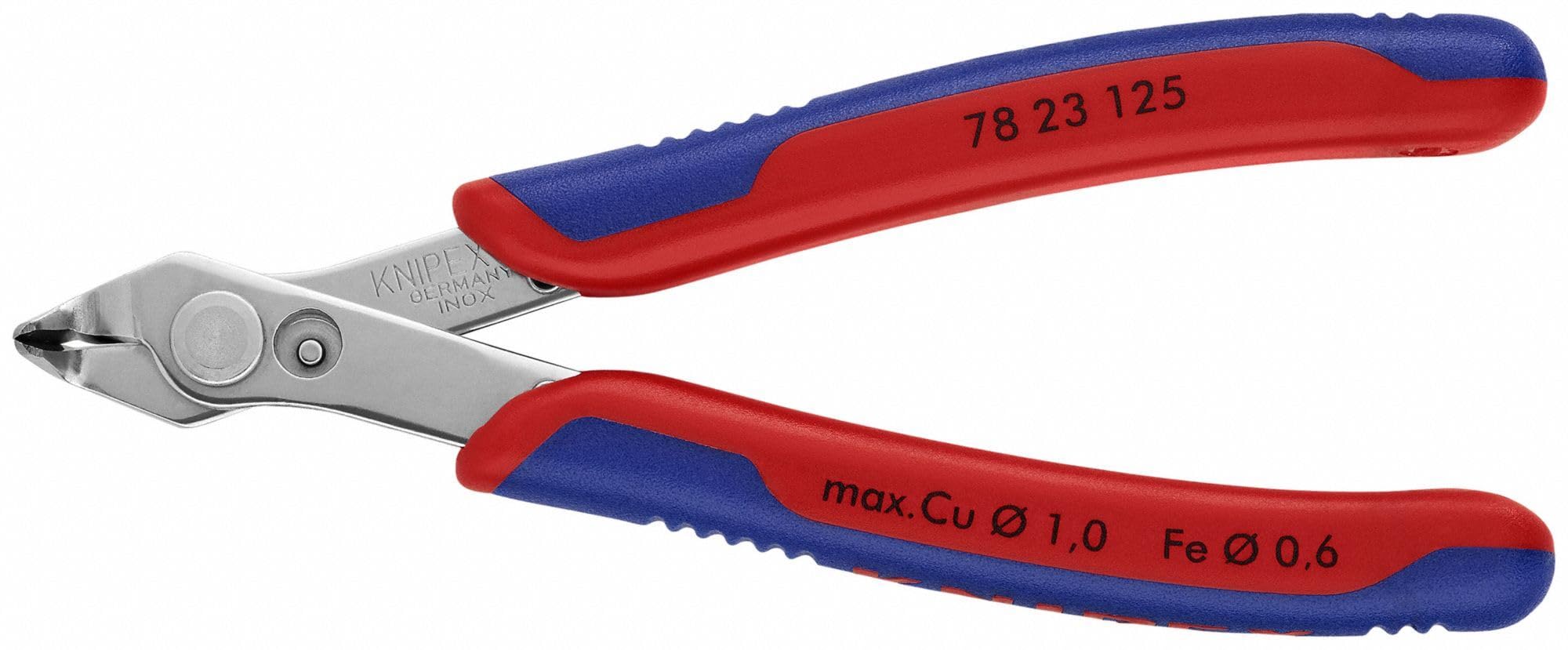KNIPEX Tools - Electronics Super-Knips, INOX Steel, Multi-Component (7823125)
