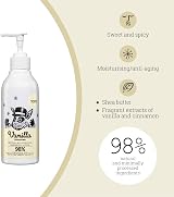 Yope Natural Body Lotion Aloe Vera Shea Butter Argan Oil 300ml Vanilla Cinnamon view 2
