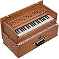 Bhava Classic "Kirtan" Harmonium | Standard Edition | Professionally Tuned | Shipped from U.S. | 42 Key,Portable Harmonium Perfect for Yoga,Kirtan | Travel Ready,Fits in Overhead Compartment Natural