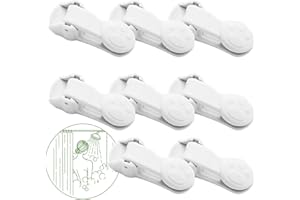 Kingwee Shower Curtain Clips for Side of Shower, Shower Splash Guard Holders, Bathtub Curtain Liner Wall Clips for Windproof & Splash Water (White-8 Pack)