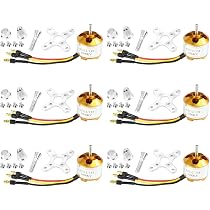 Cenpek A2212 1000kv Moteur Sans Balais A2212 1000KV Pour Drone RC | Connecteurs Banane 3.5mm | Quadricoptère DIY Moteur Brushless