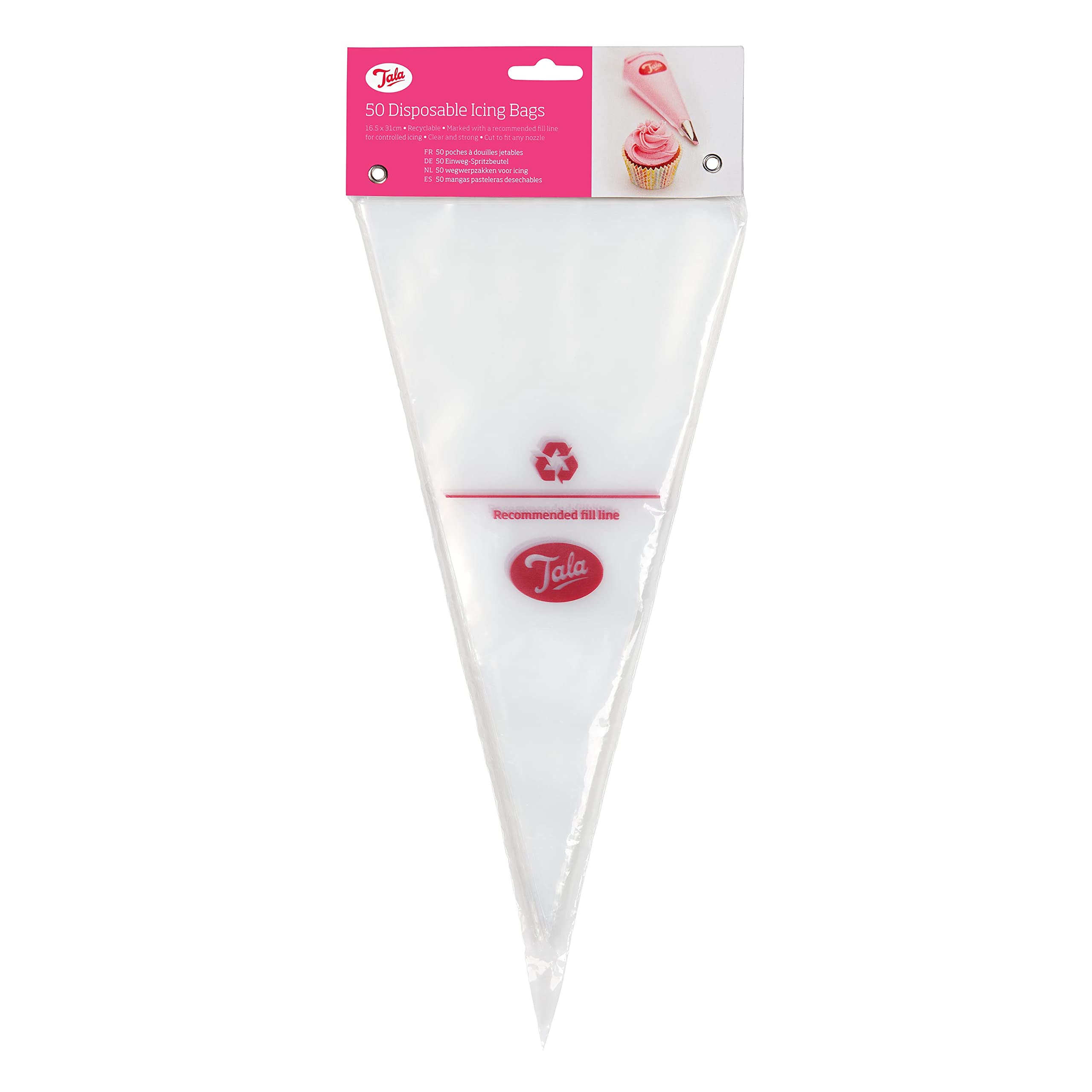 Tala 10A26000 Large Icing Bags, Plastic