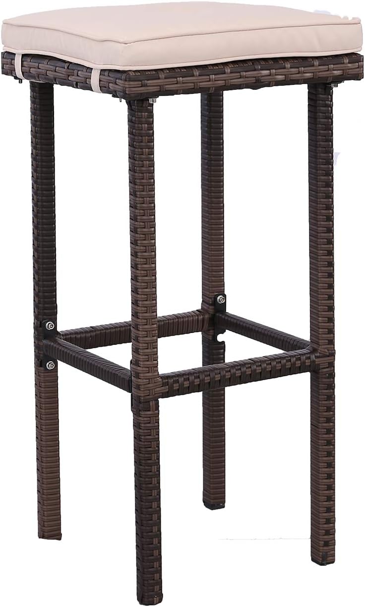 suntime outdoor living replacement parts on Bar Sets Brown Htth Bar Furniture Rattan Bar Table 3 Pieces Patio Bar Set Brown Flat Rattan Bar Stool And Backyard Garden Dining Table And Chairs With 2 Storage Racks And 5cm