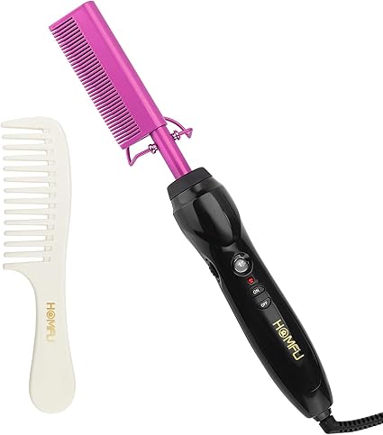 electric straightening comb amazon