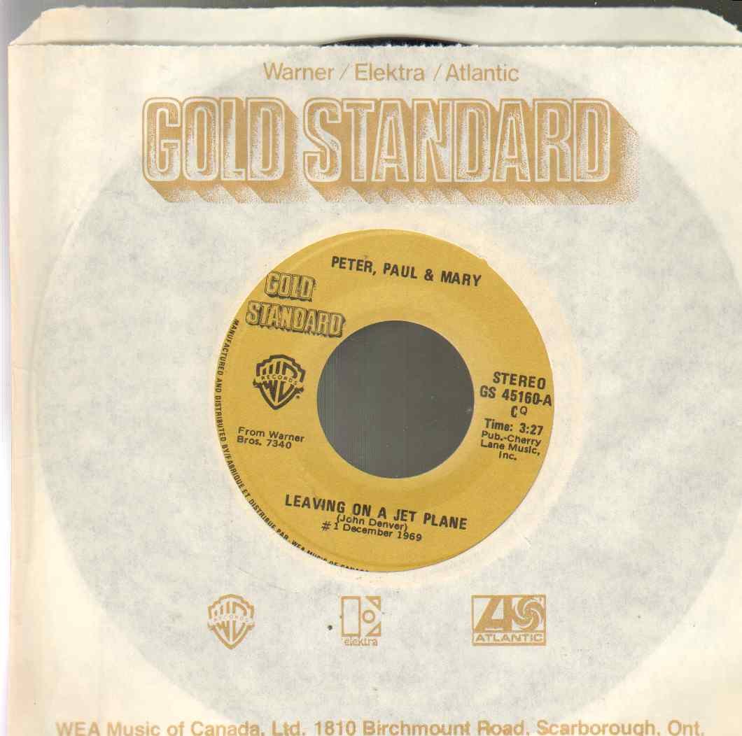 Peter Paul Mary Leaving On A Jet Plane Amazon Com Music