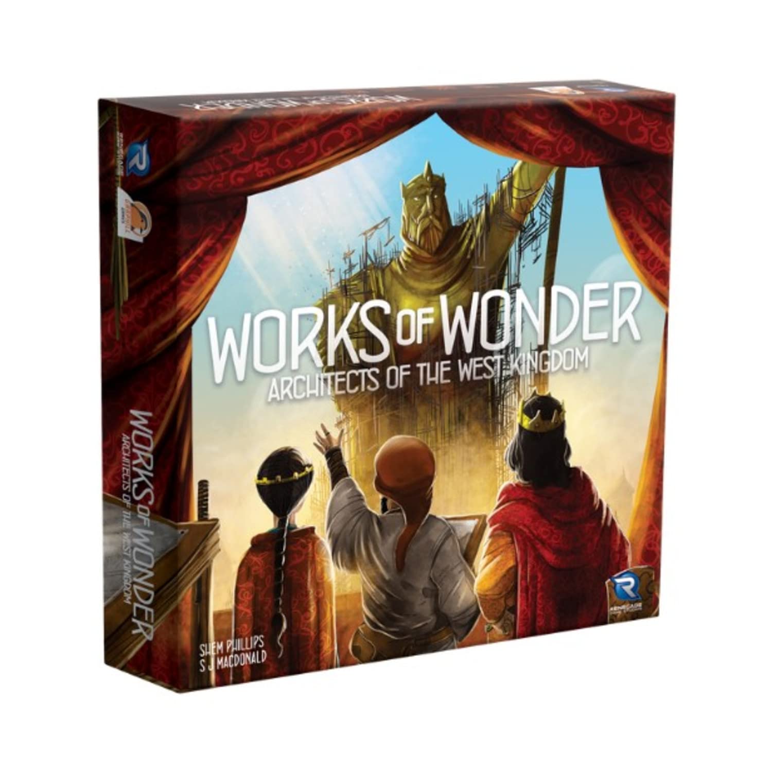 Architects of the West Kingdom: Works of Wonder Expansion – New Buildings, Wonders & Mechanics, 1-6 Players, Ages 12+, Requires Base Game