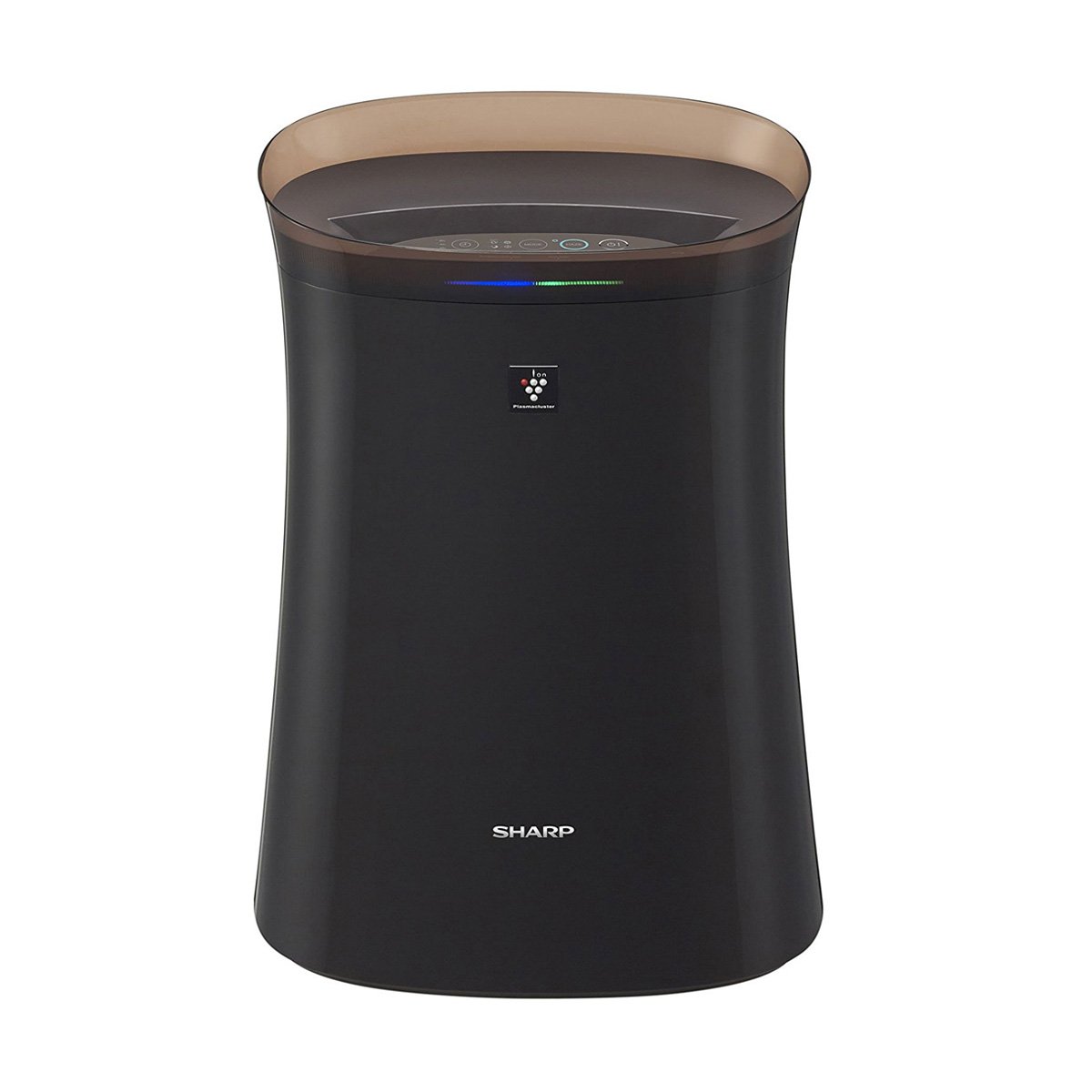 Sharp Air Purifier for Homes / Offices Dual Purification , Plasmacluster Technology,(True HEPA+Carbon+Pre-Filter) Captures 99.97% of Impurities FP-F40E-T Brown 7 Years Warranty