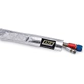 Design Engineering Heat Sheath Aluminized Sleeving &ndash; 1/2" I.D. x 3 ft | High-Temperature Heat &amp; Abrasion Protection for Hoses, Lines &amp; Wires | Reflects Up to 2000&deg;F | Made in USA