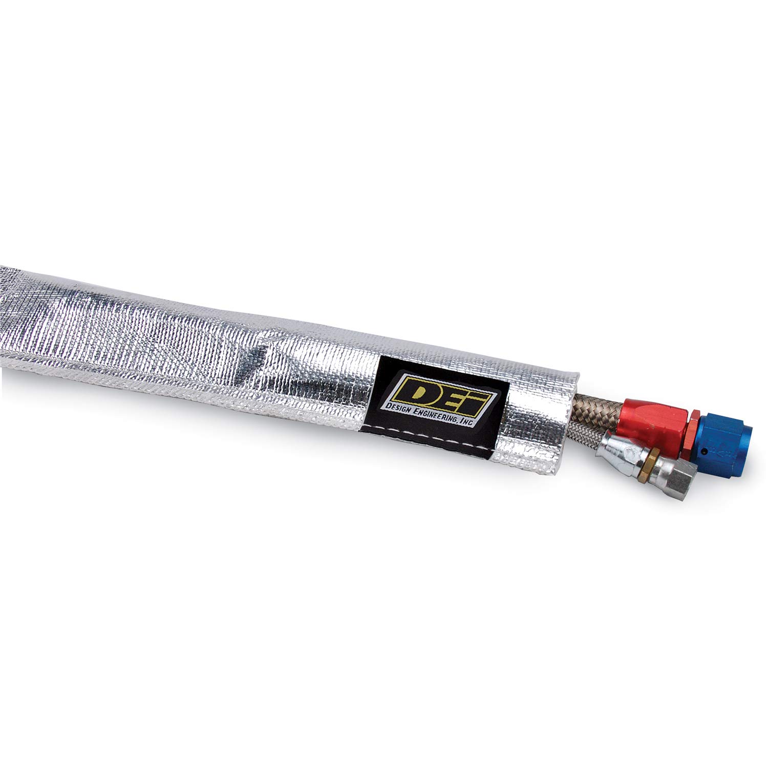 Photo 1 of Design Engineering 010418 Heat Sheath 1/2" I.D. x 3ft Aluminized Sleeving for Ultimate Hi-Temp Protection