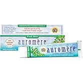 Auromere Ayurvedic Herbal Neem &amp; Clove Toothpaste - Fresh Mint, 1 Pack | All Natural Fluoride Free Toothpaste for Adults &amp; Kids, Suitable for Sensitive Teeth, SLS-Free, Non GMO, Vegan, Cruelty-Free