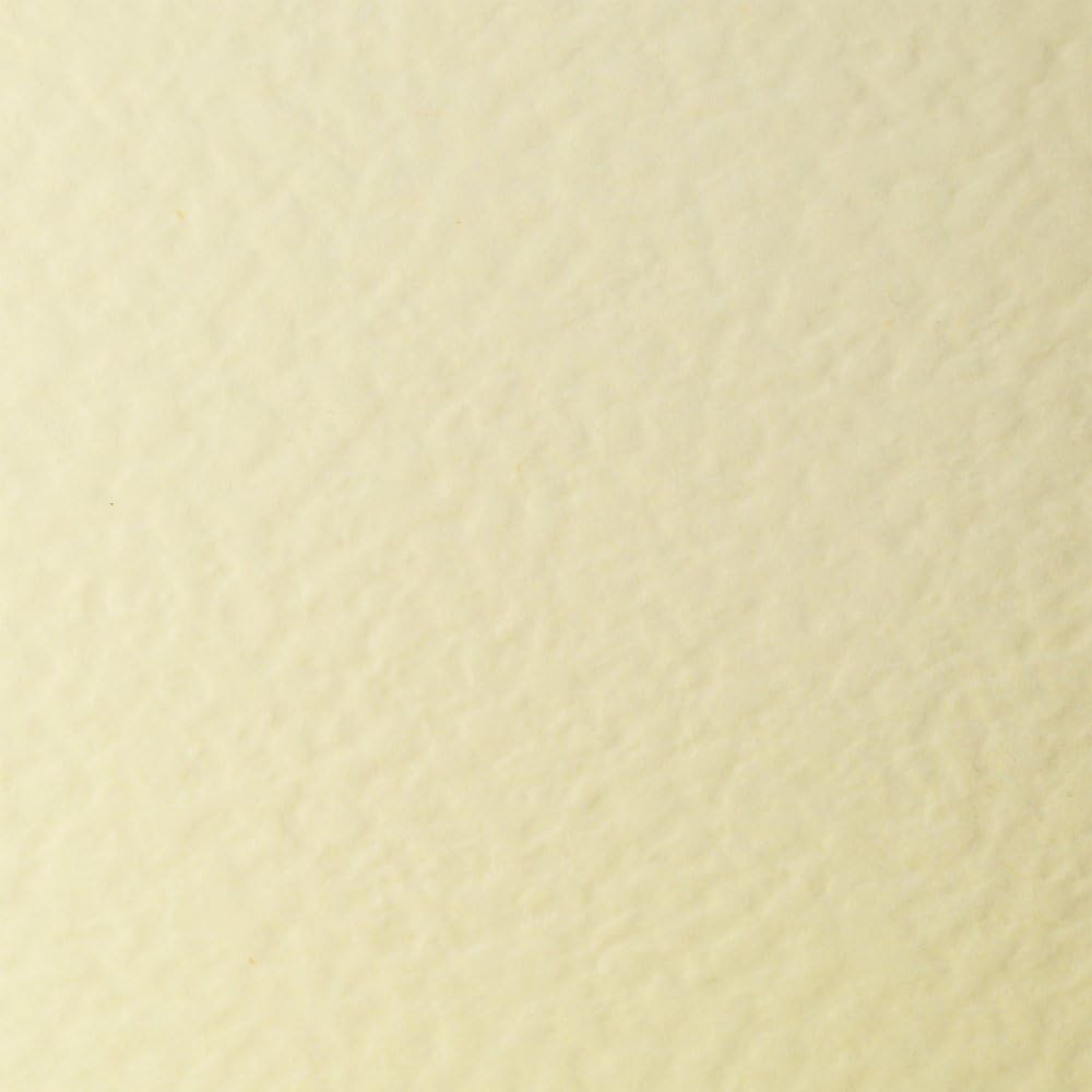 Craft UK 2253 C5 Hammered Card and Envelope pack of 25 - Ivory, ivory hammered - Image 3