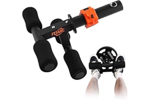 Fitarc Tib Bar, Tibialis Trainer, Tibia Dorsi Calf Raise Machine, Knees Over Toes Equipment for Strengthening Calves/Shins/Ankles, Fits 1" or 2" Olympic Weight Plates