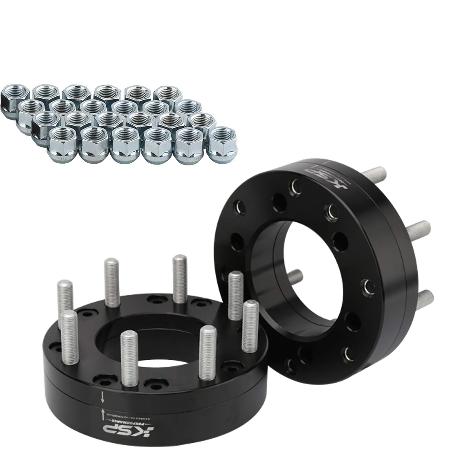 Buy KSP 6x5.5 to 8x6.5 Dually Wheel Adapter Spacer, Fit 8 Lug Ram