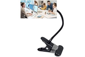 ENOYOO Clip On Security Mirror, Convex Cubicle Mirror for Personal Safety and Security Desk Computer Rear View Monitors or Anywhere (6.69" x 2.95", Rectangle)