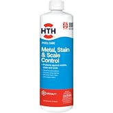 HTH 67218, Swimming Pool Care Metal, 32oz | Stain &amp; Scale Control - Prevents Metal Staining and Scale Build Up - Removes Fresh Metal &amp; Copper Stains