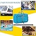 G4Free 60L Large Travel Duffel Bag Lightweight Foldable Sports Duffels Travel Duffels Luggage Handbag for Men Women(Blue)