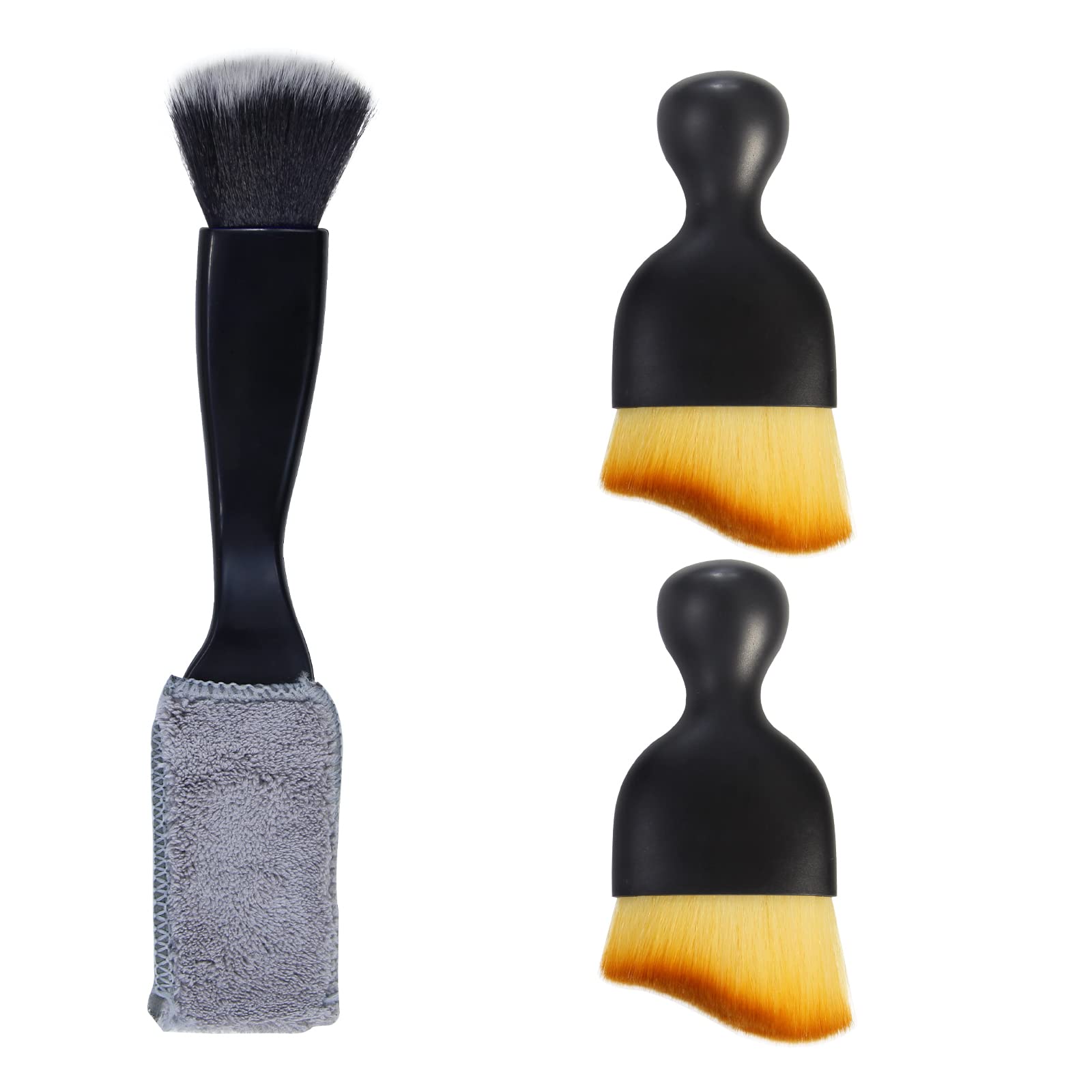Photo 1 of Yungeln 2 PCS Car Interior Detail Dust Brush,Soft Car Interior Detailing Kit Tools,Dash Duster Brush for Auto,Truck,SUV,RV Interior Cleaning
